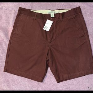 Burgundy shorts , slim fitted, New never worn